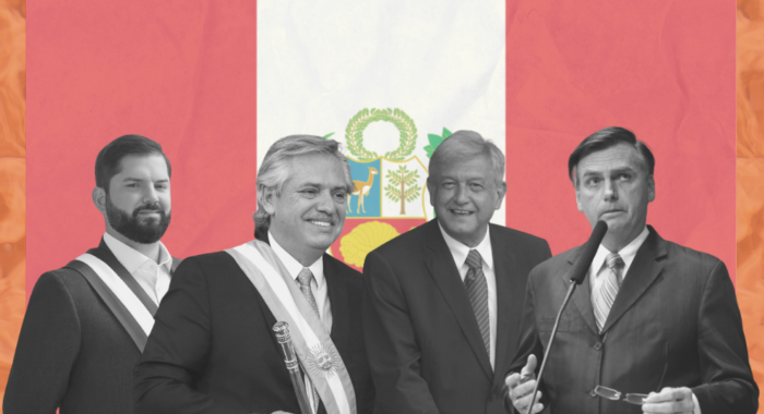 Presidentes de Latinoamerica por Crisis en Perú