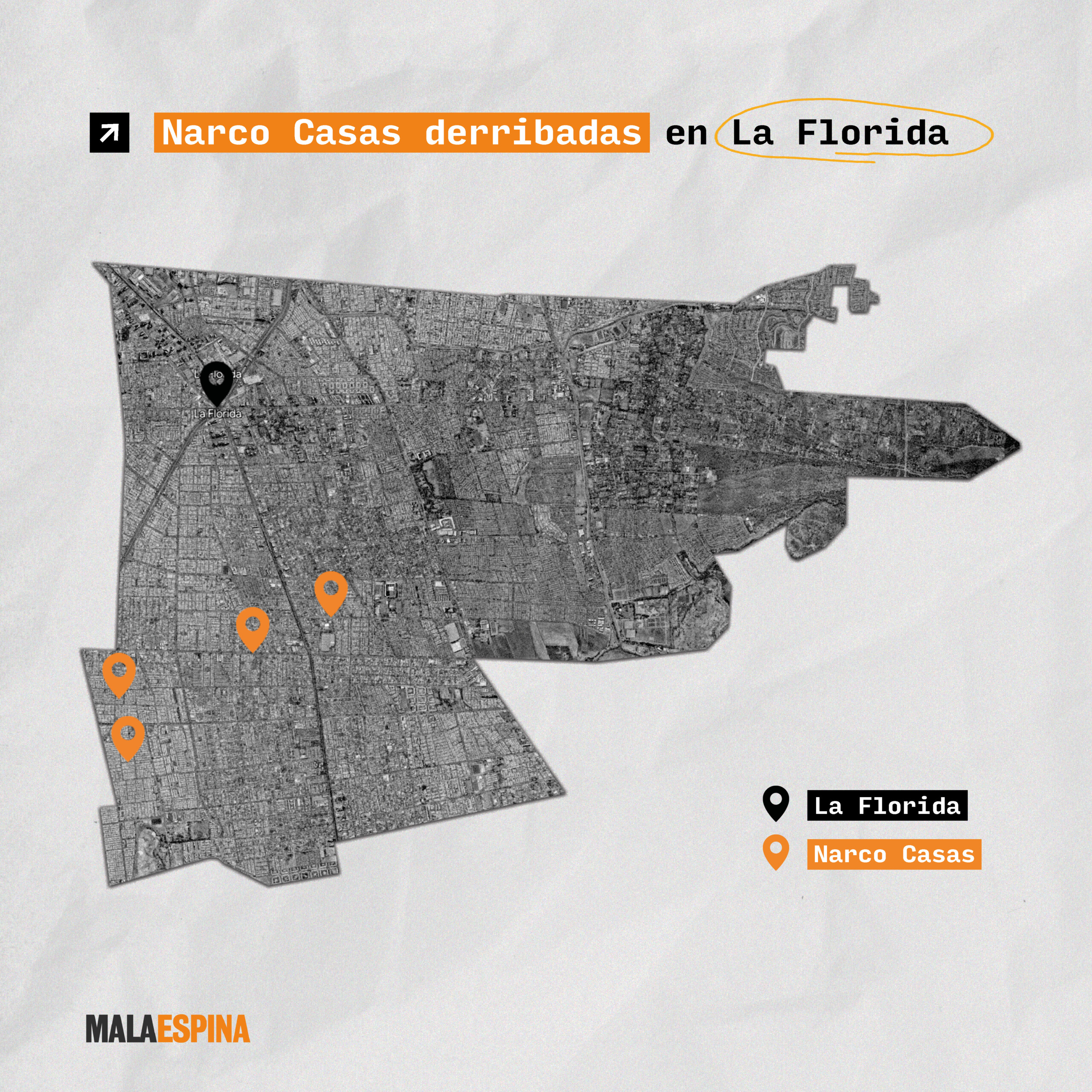 Mapa Narco Casas